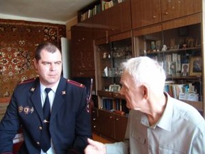 Встреча с ветераном Великой Отечественной войны Неварой В.Д.